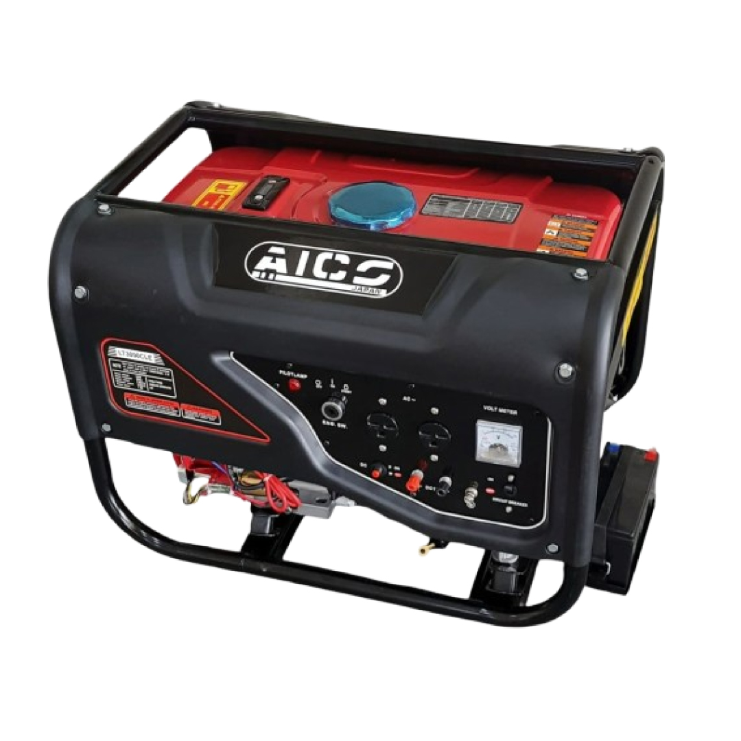 Aico Japan LT3000CL – 3.8kVA Rope Start Petrol Generator